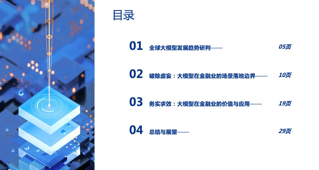 2023金融业大模型报告重磅发布