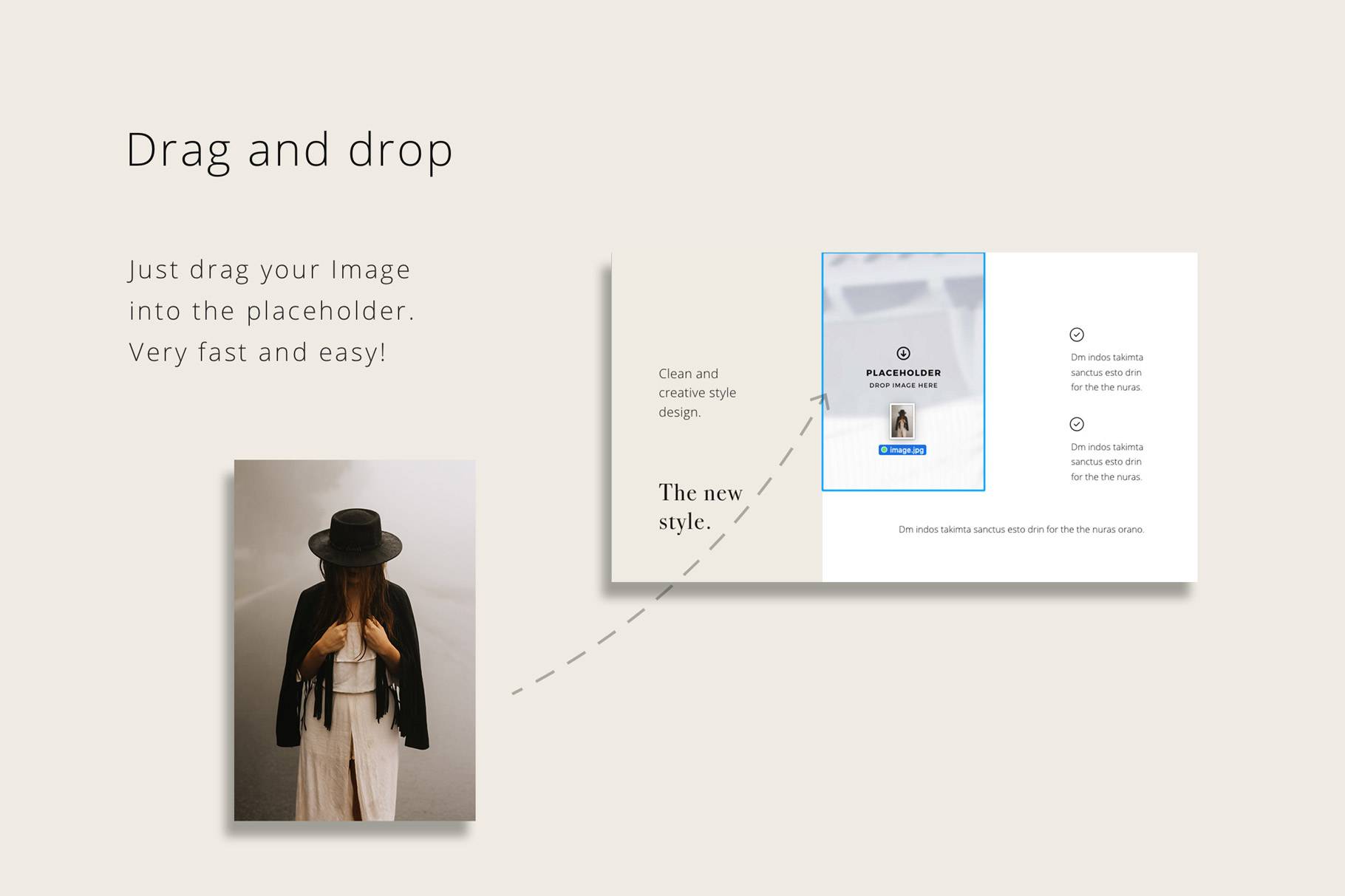 K0463 时尚杂志封面人物摄影商业品牌演讲Keynote模板 LORA – Vertical Keynote Template-演示喵HUB