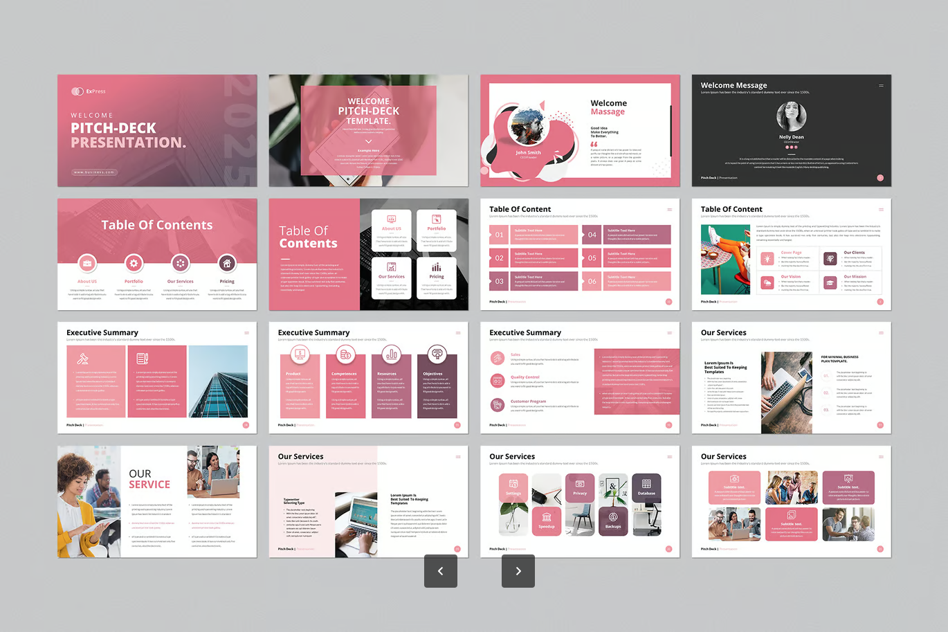 苹果Keynote商业计划书模板 Pitch Deck路演专用极简风投资人最爱Pitch Deck PowerPoint Template-演示喵HUB