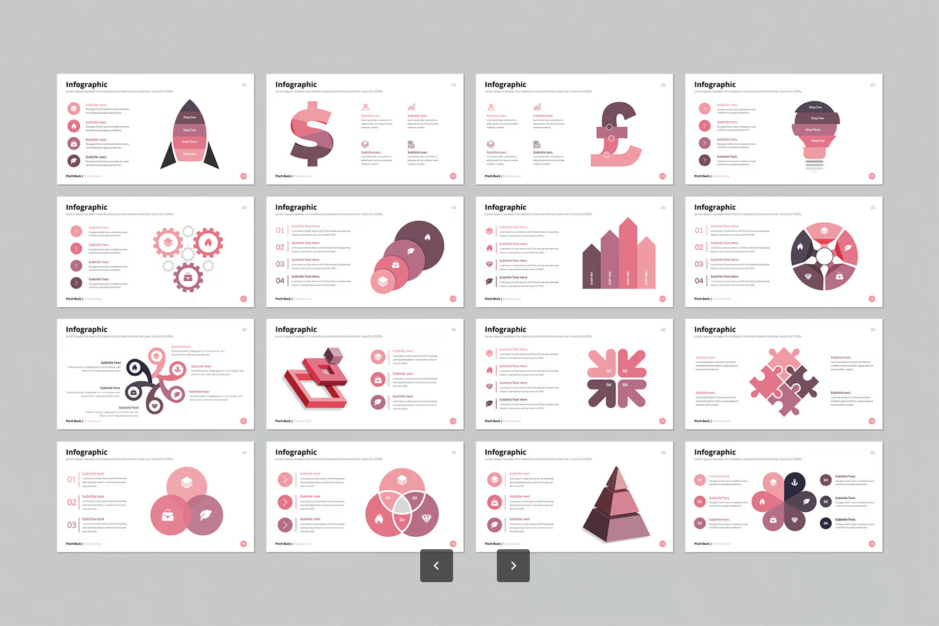 苹果Keynote商业计划书模板 Pitch Deck路演专用极简风投资人最爱Pitch Deck PowerPoint Template-演示喵HUB