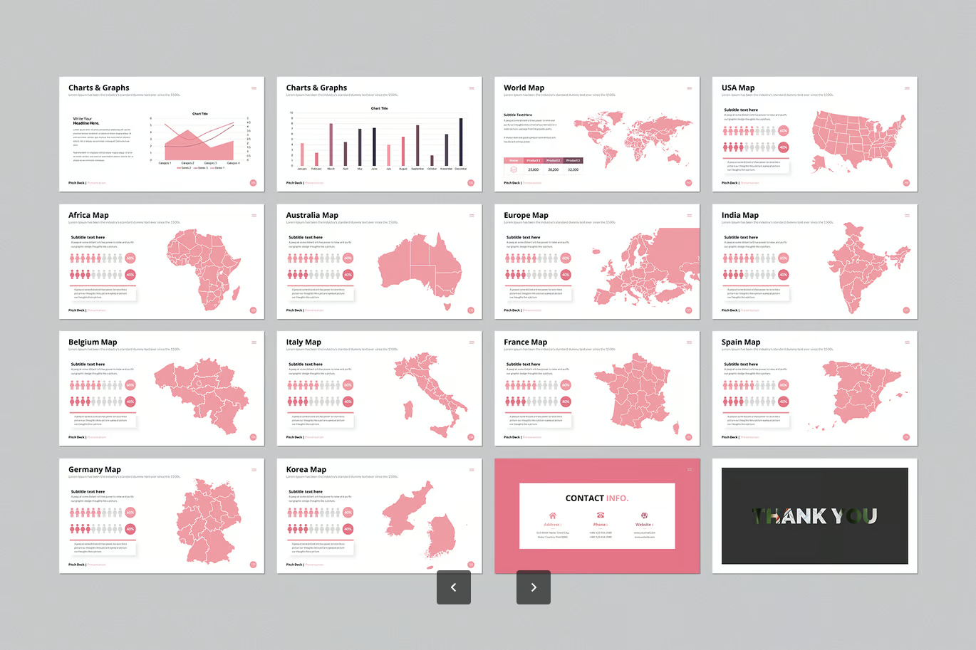 苹果Keynote商业计划书模板 Pitch Deck路演专用极简风投资人最爱Pitch Deck PowerPoint Template-演示喵HUB