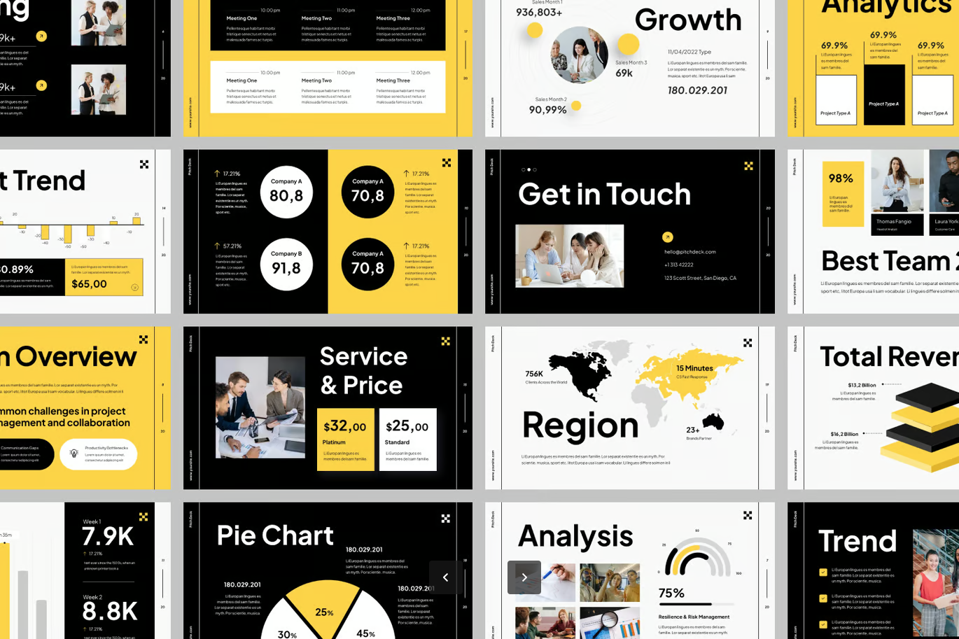 创业融资Keynote模板商务风Pitch Deck可编辑苹果专用路演Pitch Deck-演示喵HUB