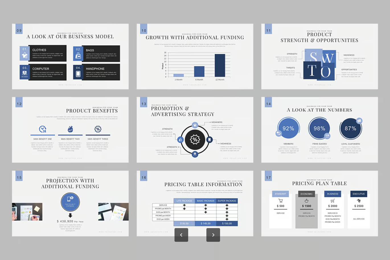 Vegapunk高端Keynote模板商务PPT创意演示科技感Pitch Deck商业计划书Vegapunk Pitch Deck Keynote Template-演示喵HUB