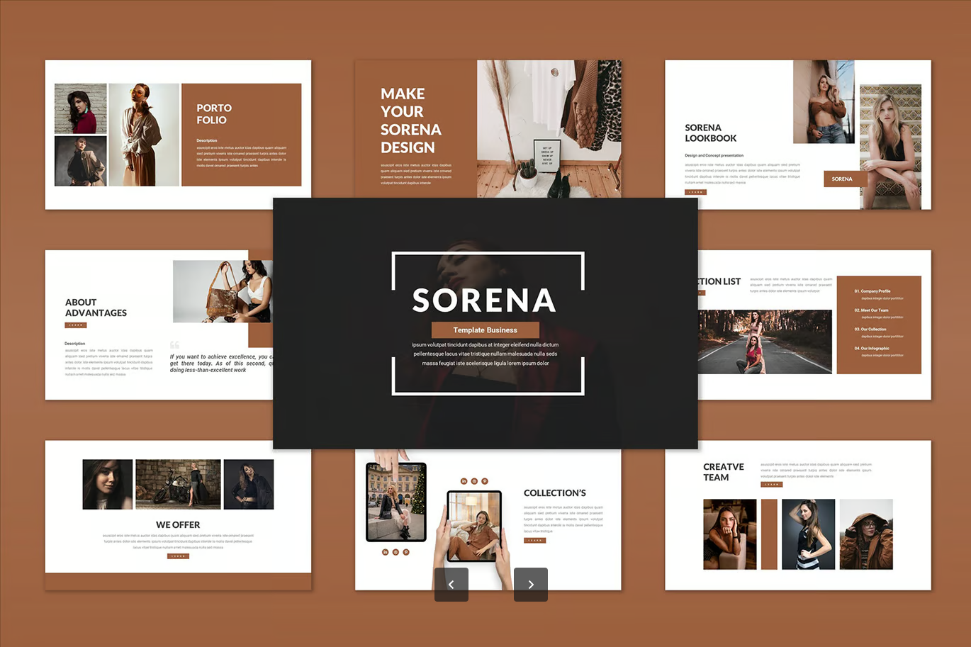 Keynote模板Sorena商务风高级感苹果演示演讲必备简约大气设计Sorena - Keynote Template-演示喵HUB