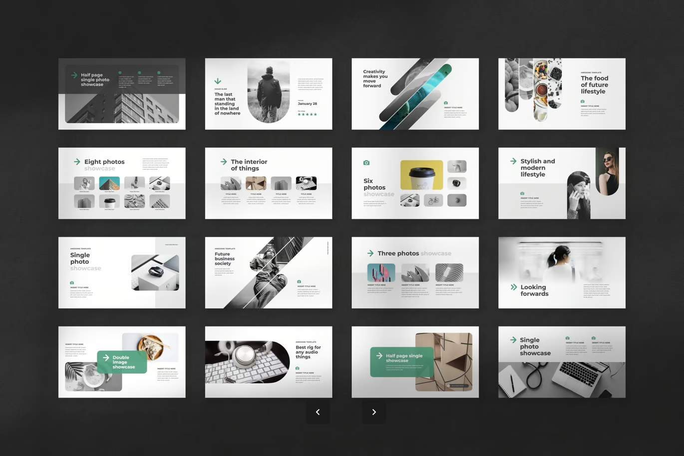 高级感动态PPT模板商务风可编辑简约大气创意动画工作汇报Evo Animated PowerPoint Template-演示喵HUB