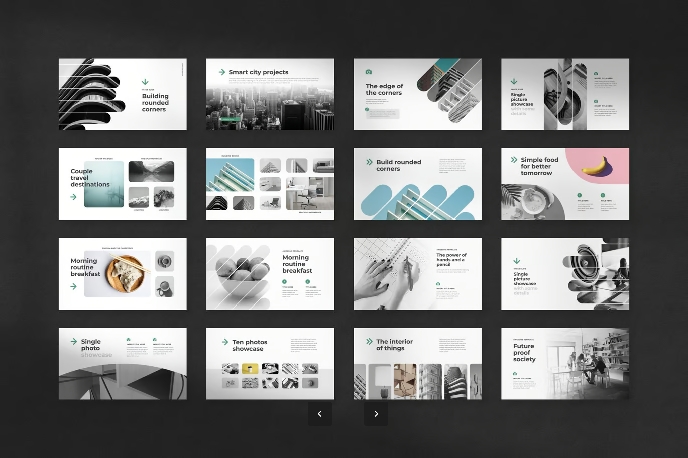 高级感动态PPT模板商务风可编辑简约大气创意动画工作汇报Evo Animated PowerPoint Template-演示喵HUB