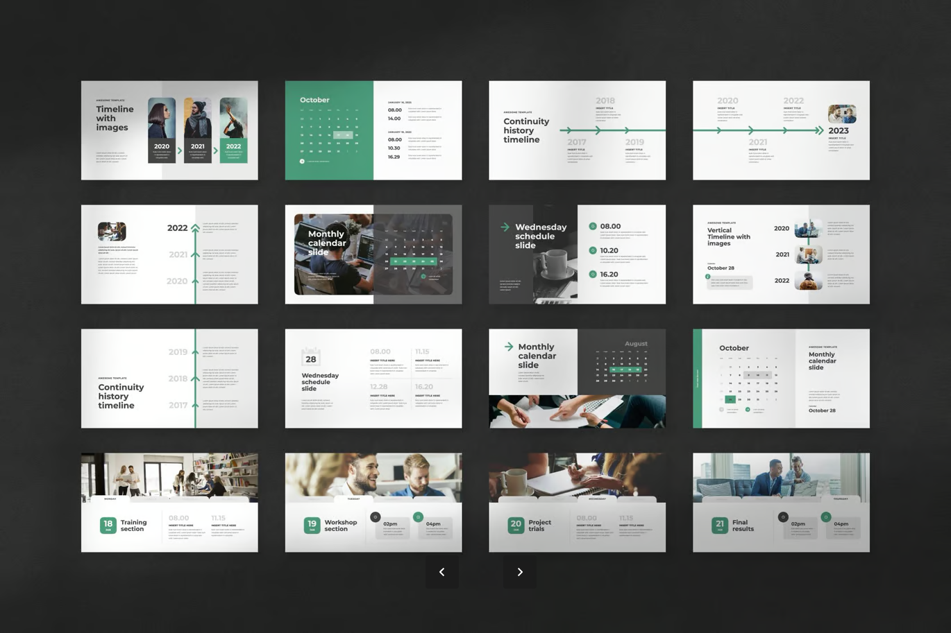 高级感动态PPT模板商务风可编辑简约大气创意动画工作汇报Evo Animated PowerPoint Template-演示喵HUB