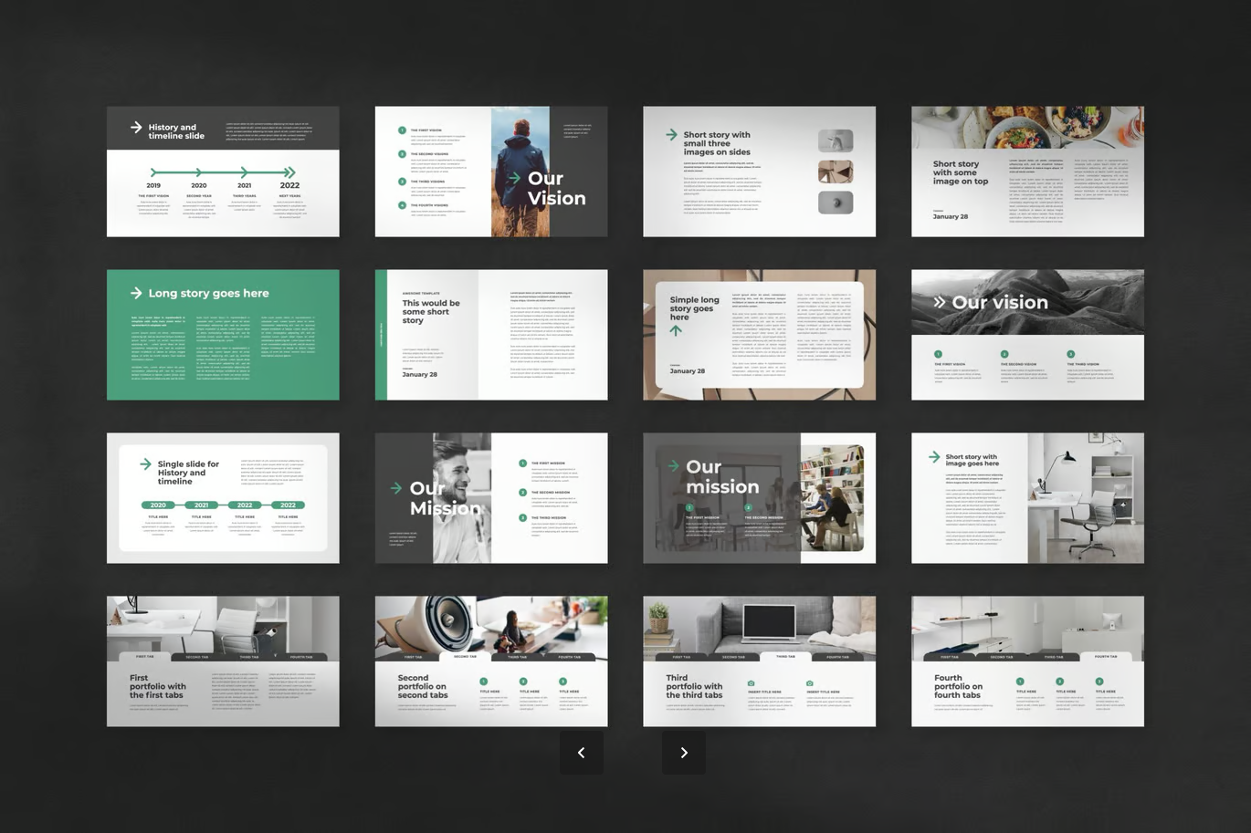 高级感动态PPT模板商务风可编辑简约大气创意动画工作汇报Evo Animated PowerPoint Template-演示喵HUB
