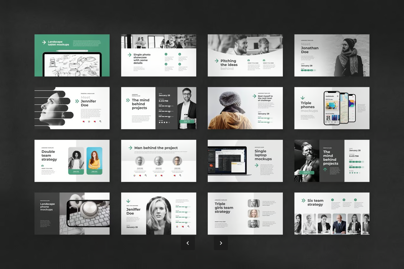 高级感动态PPT模板商务风可编辑简约大气创意动画工作汇报Evo Animated PowerPoint Template-演示喵HUB