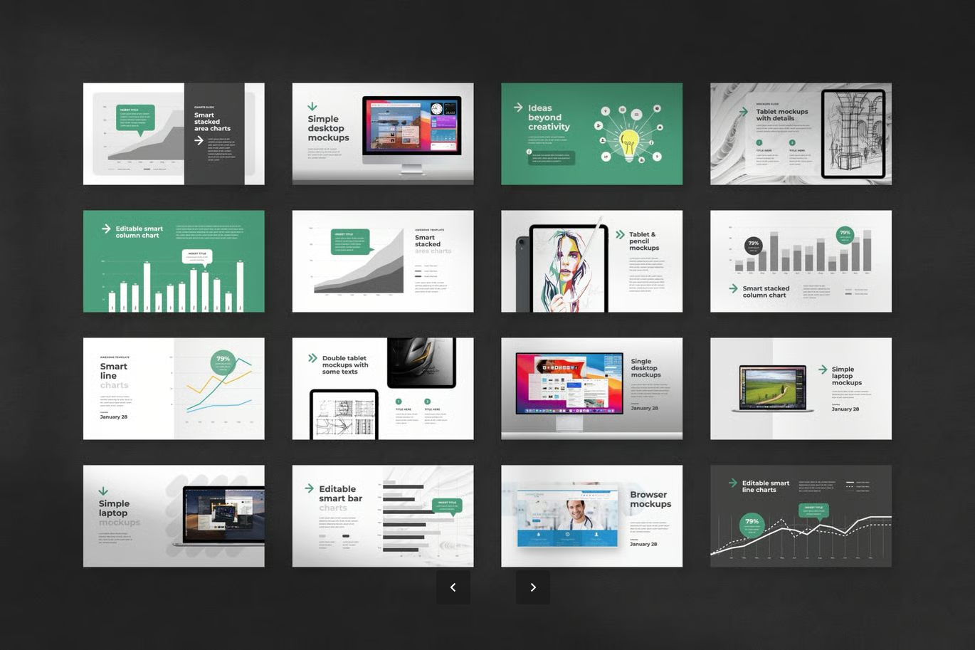 高级感动态PPT模板商务风可编辑简约大气创意动画工作汇报Evo Animated PowerPoint Template-演示喵HUB