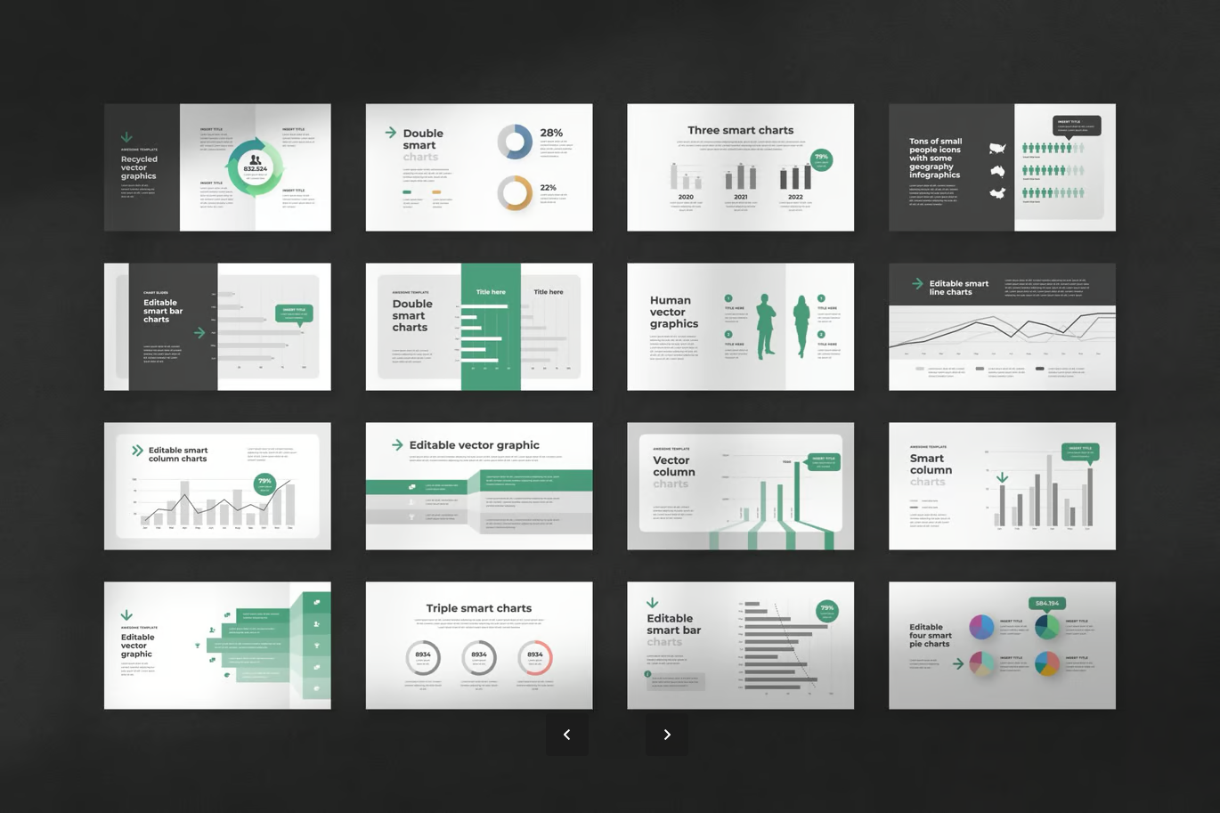 高级感动态PPT模板商务风可编辑简约大气创意动画工作汇报Evo Animated PowerPoint Template-演示喵HUB
