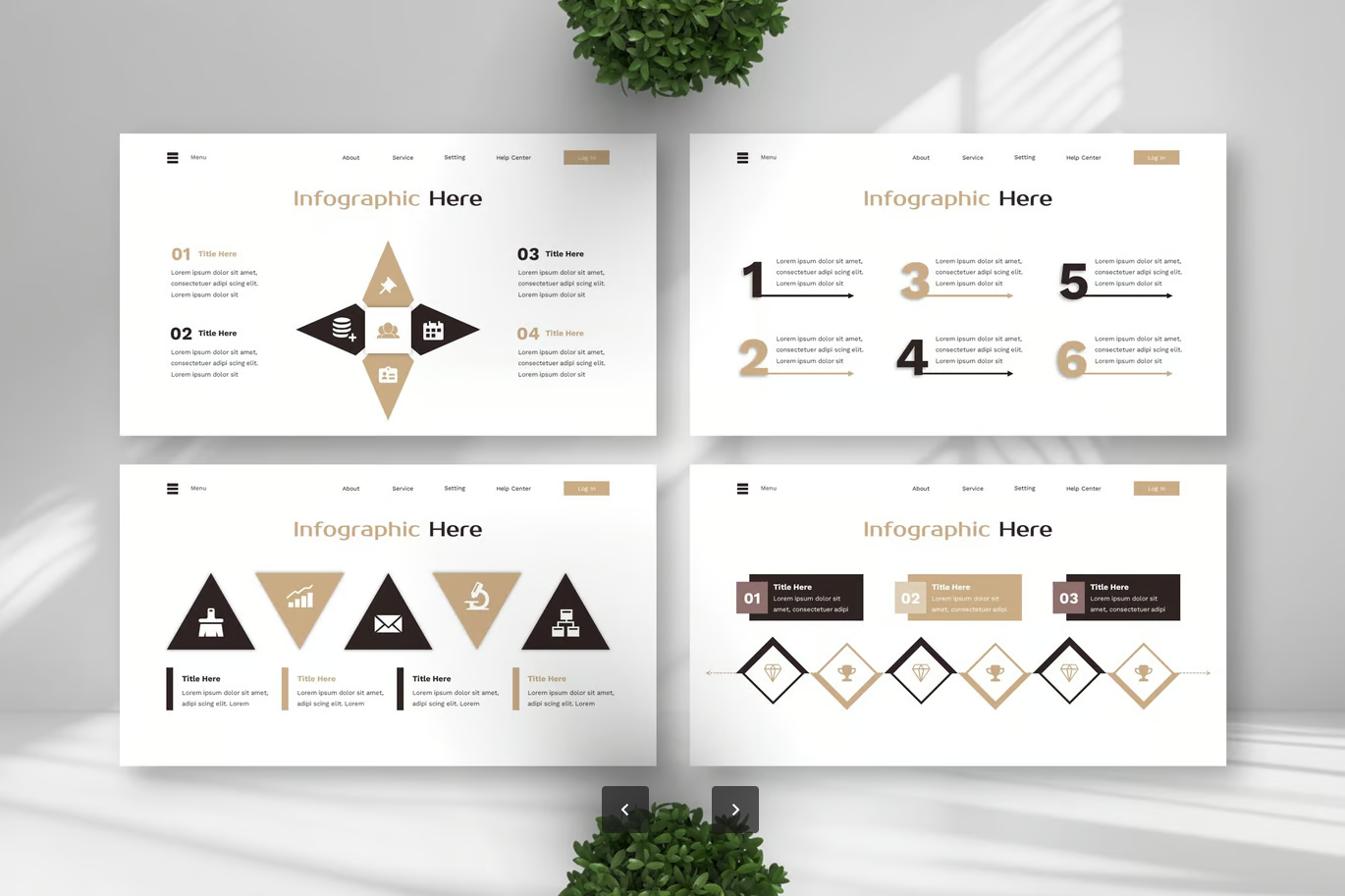 高端质感北欧风家具设计Keynote模板极简商务演示PPT可编辑Look Book - Furniture Keynote Templates-演示喵HUB