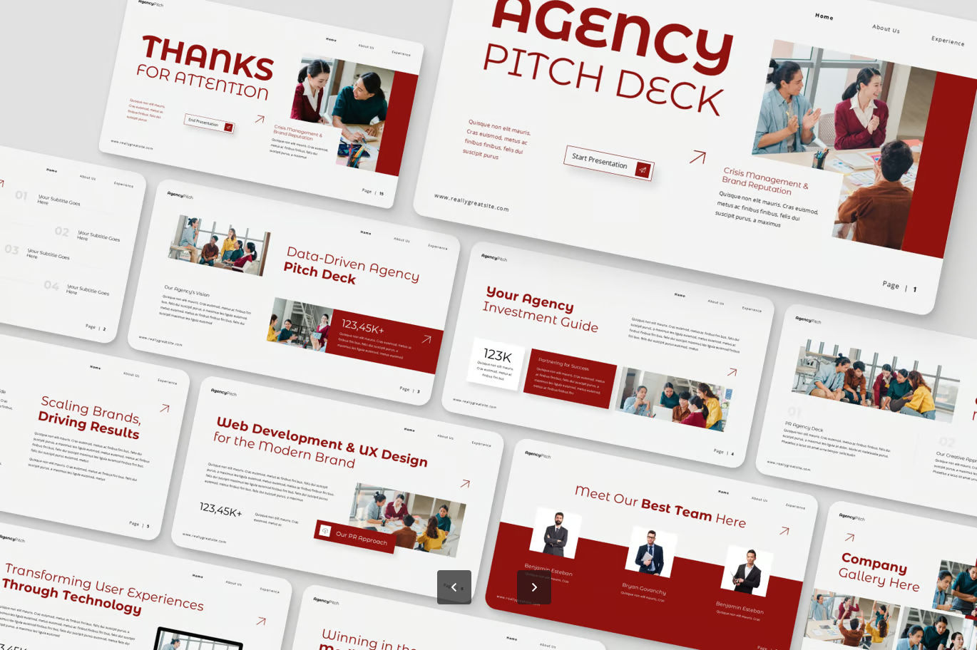 2024新款Agency提案PPT模板 Pitch Deck可编辑源文件商务路演演示Agency Pitch Deck Presentation-演示喵HUB
