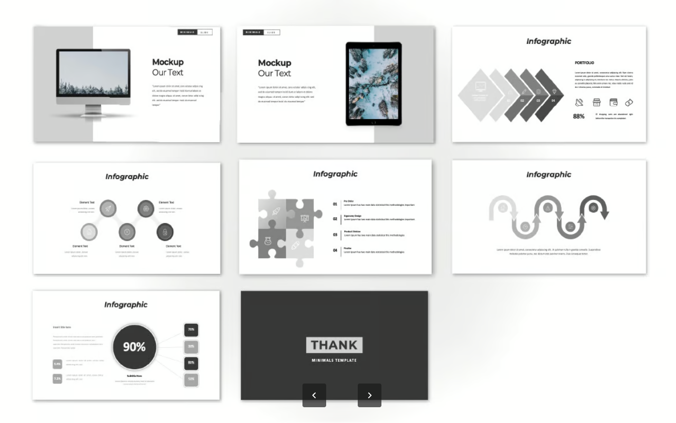 迈阿密极简风Keynote模板30页商务PPT创意设计苹果电脑专用Miami Minimals Keynote Template-演示喵HUB