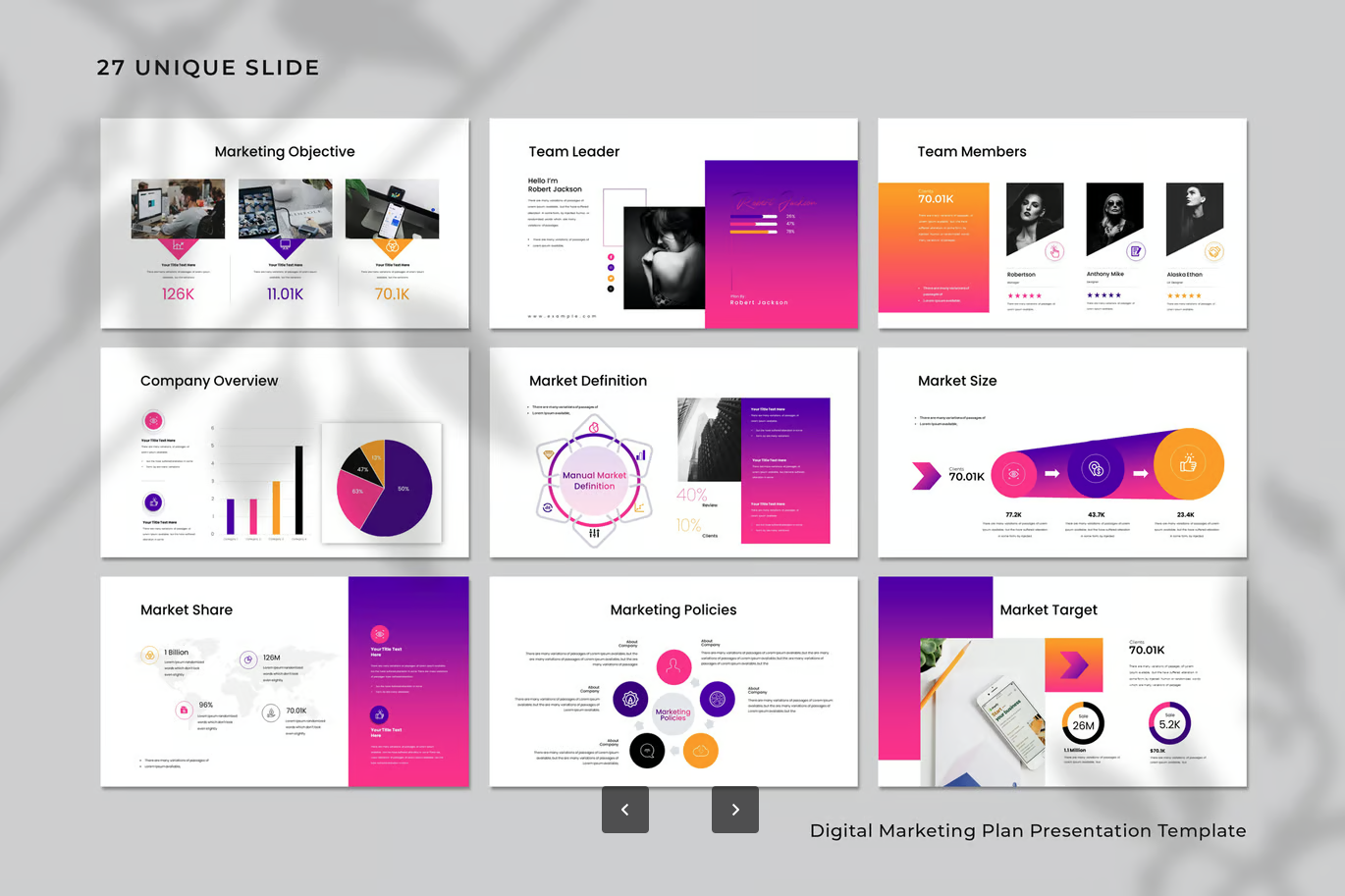 2024最新数字营销方案PPT模板可编辑企业级商务风策划案KeynoteDigital Marketing Plan Keynote Template-演示喵HUB