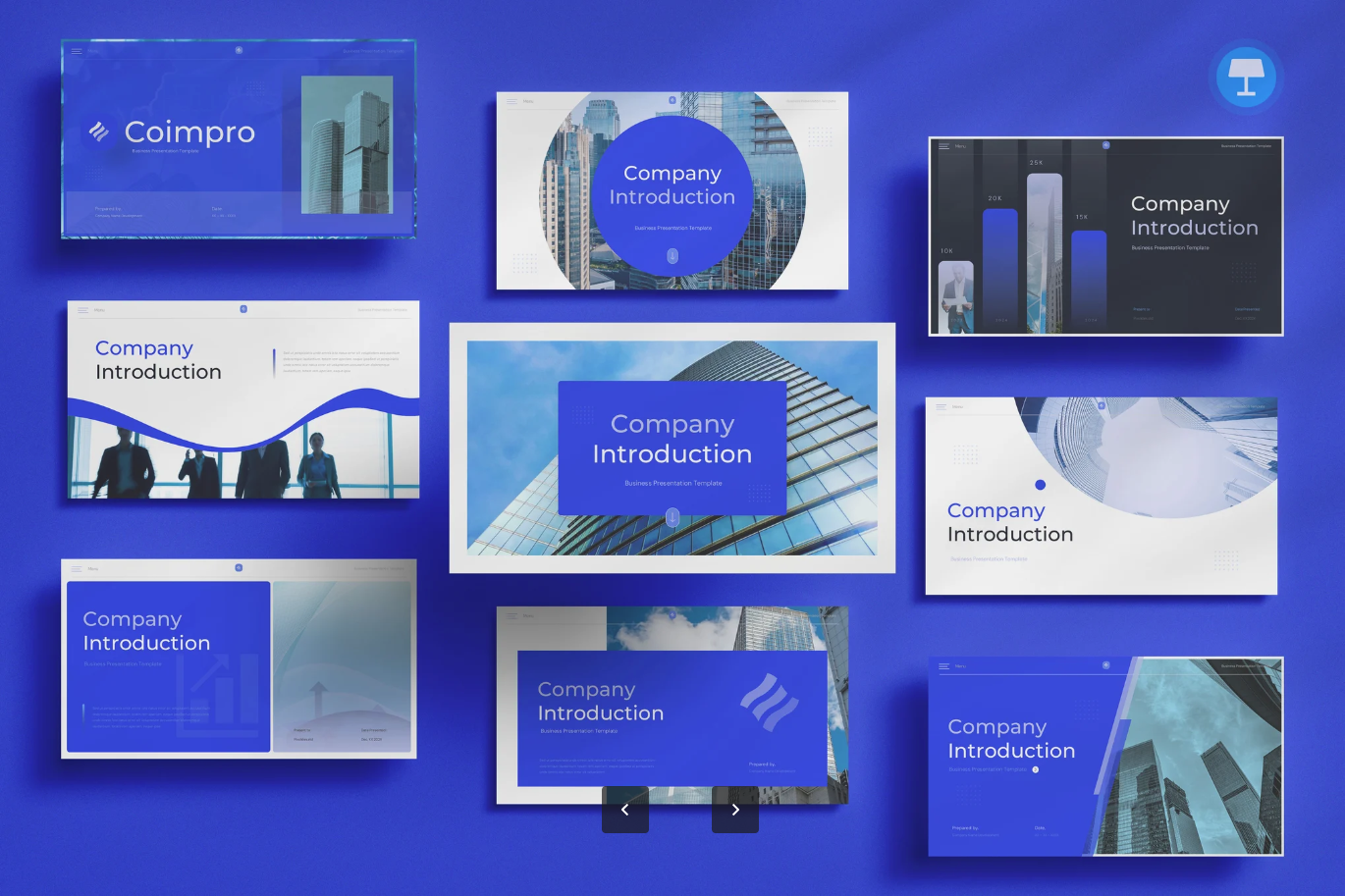 2025最新高端大气公司介绍PPT模板商务风可编辑企业宣传Company Introduction Keynote-演示喵HUB