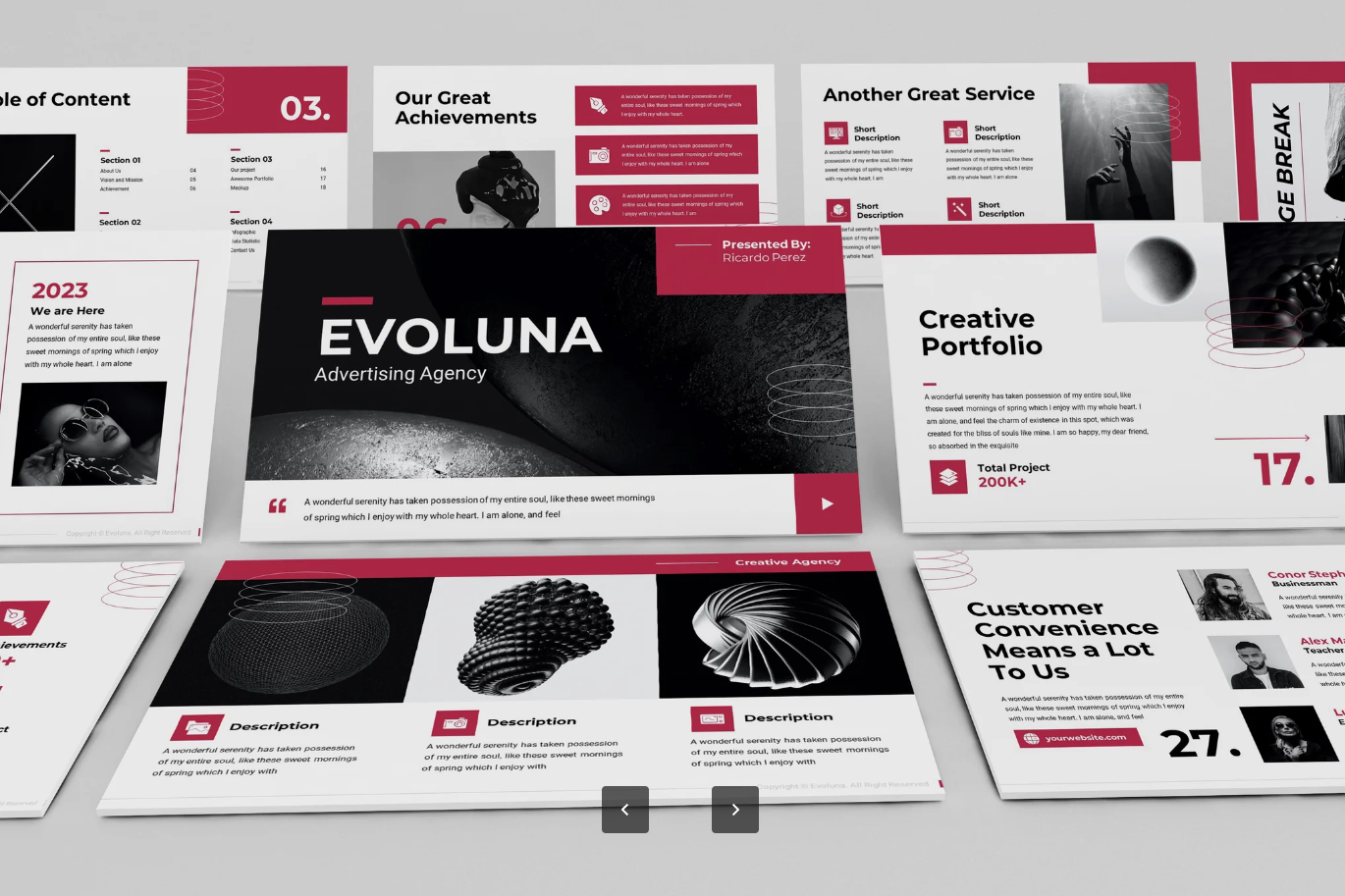 高端商务Bold风Keynote模板全动画特效苹果风简约大气可编辑Evoluna - Bold Keynote Template-演示喵HUB