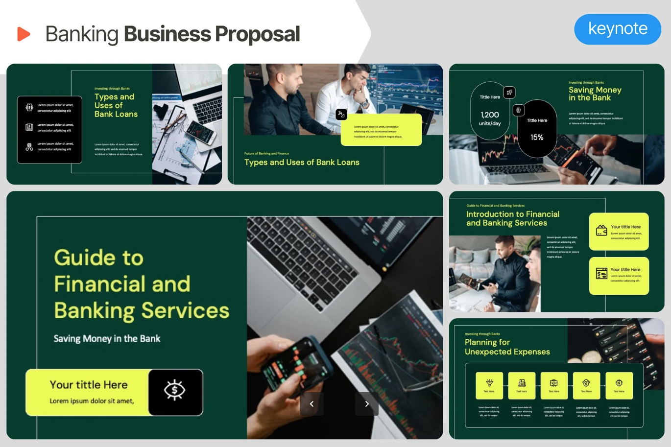 专业版银行商业计划书PPT+Word可编辑融资方案投资提案Banking Business Proposal-演示喵HUB