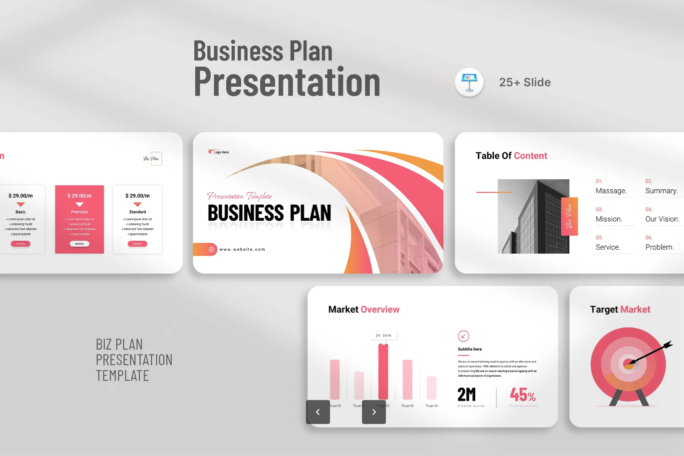 2025苹果风Keynote创业计划书模板商业融资路演PPT可编辑Startup Business Plan Keynote-演示喵HUB