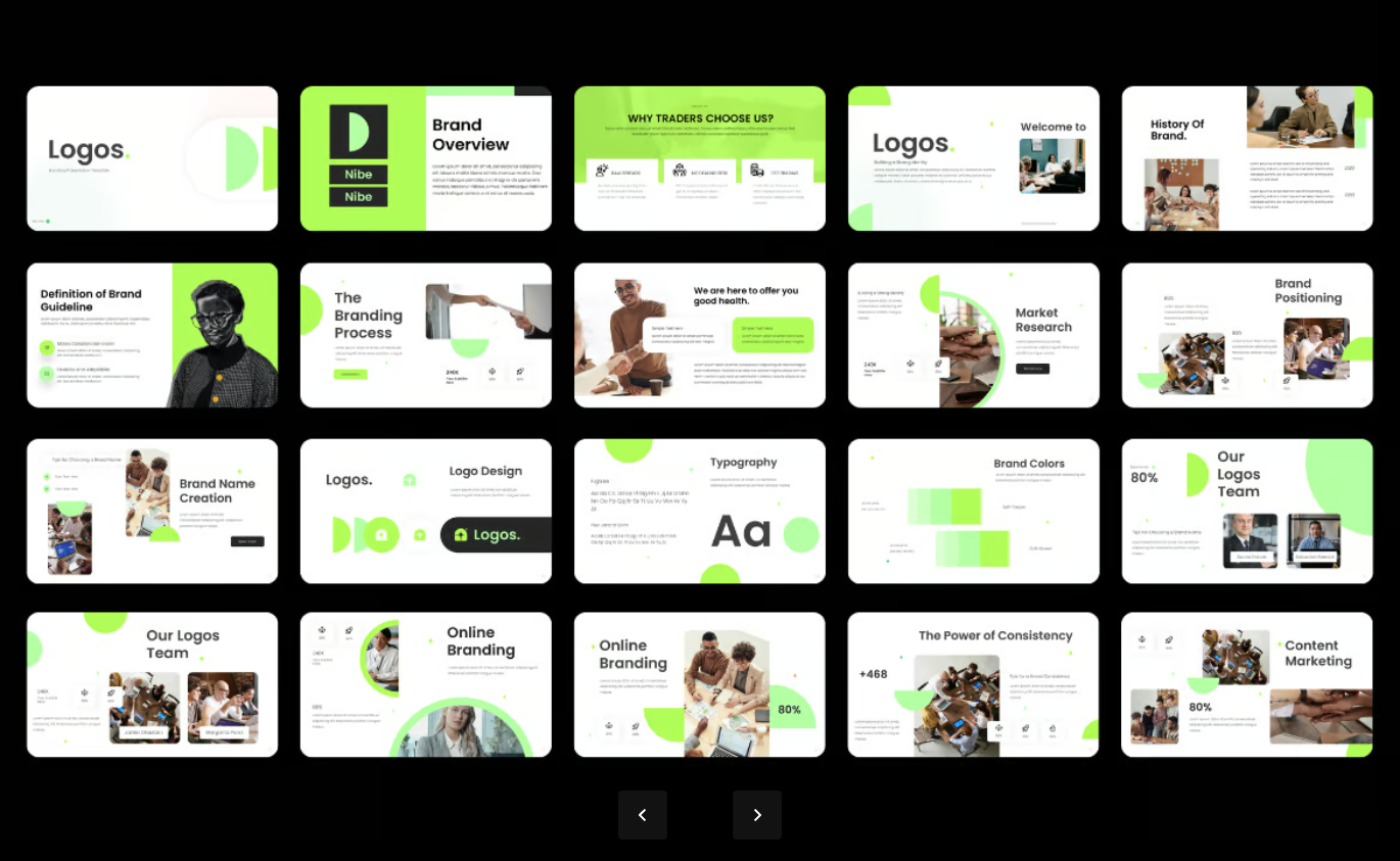 高端Keynote品牌VI设计模板 企业规范PPT可编辑苹果专用商务风Logo - Brand Guideline Keynote-演示喵HUB