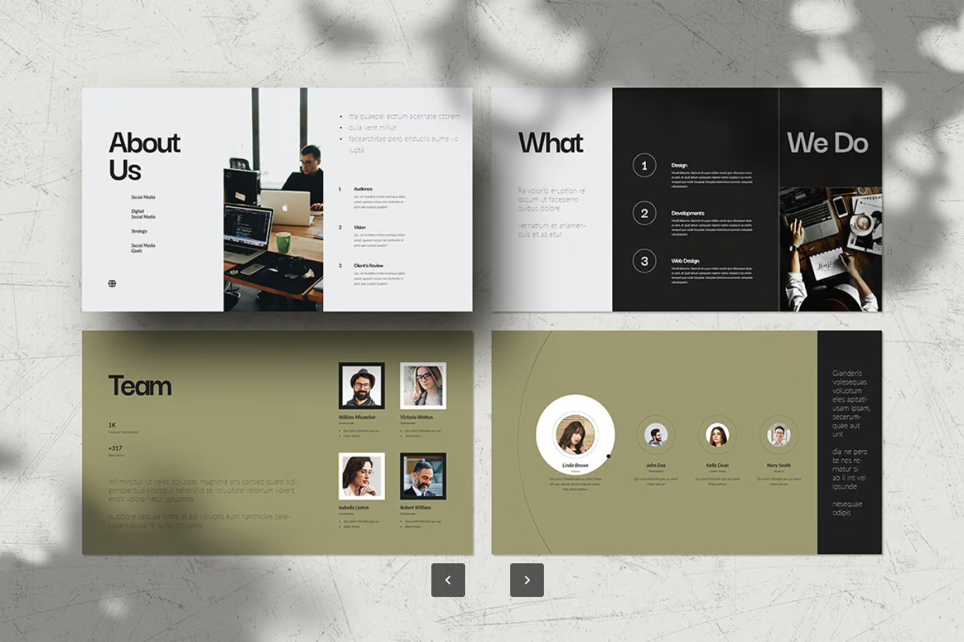 苹果Keynote专用社交媒体设计套装 商务演示PPT模板一键套用多场景Social Media Kit Template Keynote-演示喵HUB
