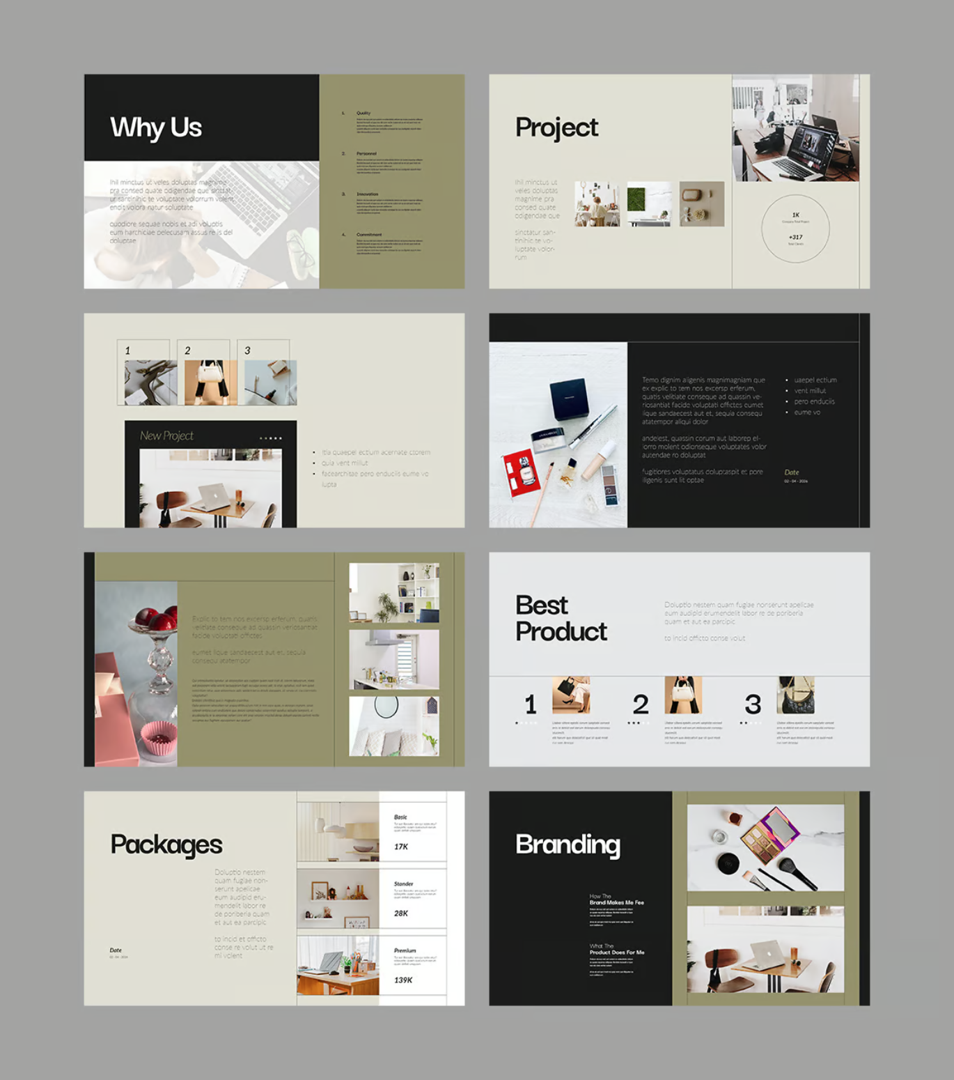 苹果Keynote专用社交媒体设计套装 商务演示PPT模板一键套用多场景Social Media Kit Template Keynote-演示喵HUB