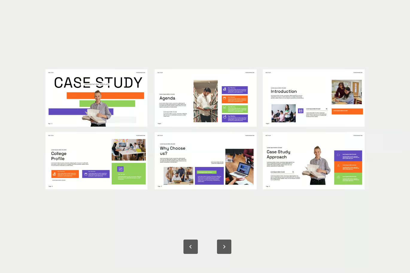 2025新款Keynote商务模板极简风案例展示苹果电脑专用PPTCase Study Keynote Template-演示喵HUB