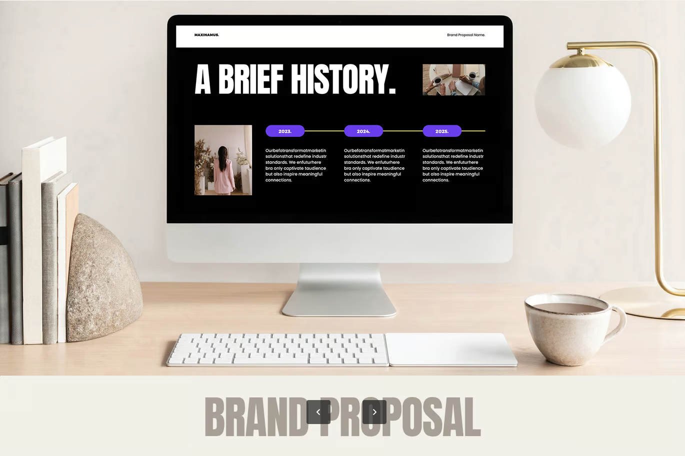 KEY品牌策划PPT模板可编辑高端商业计划书企业方案提案神器Brand Proposal Template-演示喵HUB