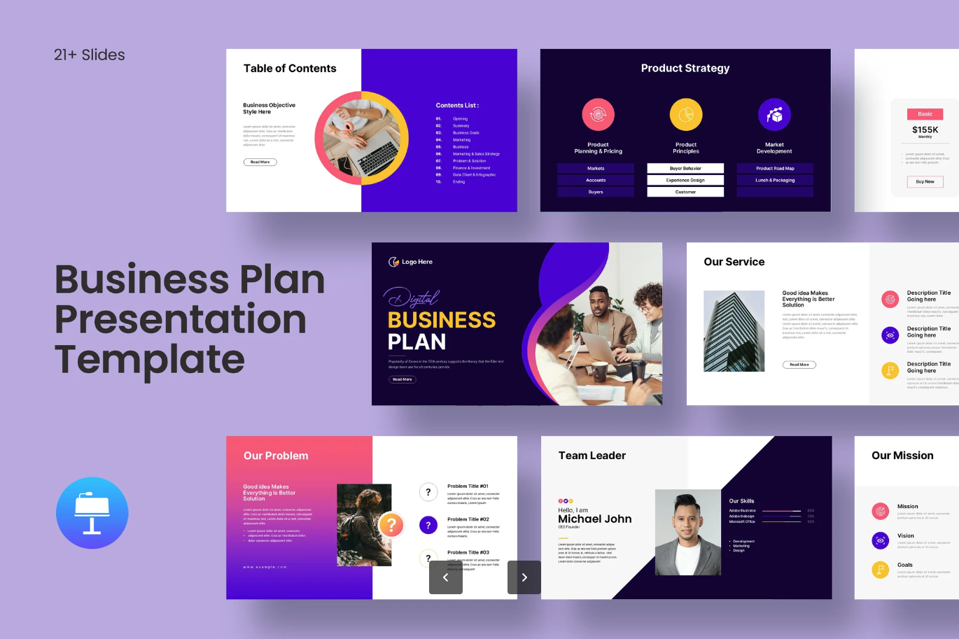 2025最新高端商务风商业计划书PPT模板创业融资路演可编辑修改Business Plan Presentation Template-演示喵HUB
