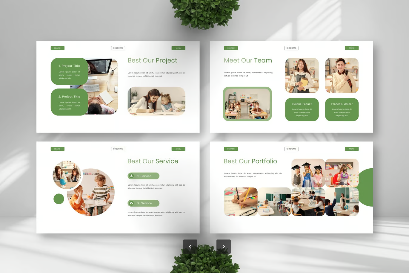 幼儿园早教启蒙Keynote模板卡通可爱教师必备30套精美课件Childcare - Kindergarten Keynote Templates-演示喵HUB