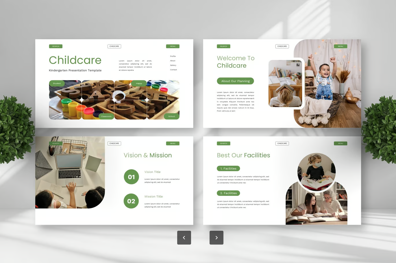 幼儿园早教启蒙Keynote模板卡通可爱教师必备30套精美课件Childcare - Kindergarten Keynote Templates-演示喵HUB
