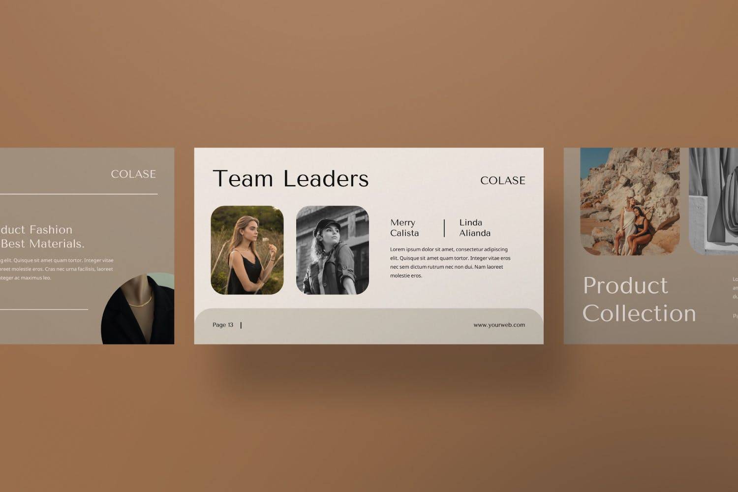 K0451 莫兰迪风时尚多用途优雅主题Keynote模板 Colase Creative Keynote Presentation-演示喵HUB