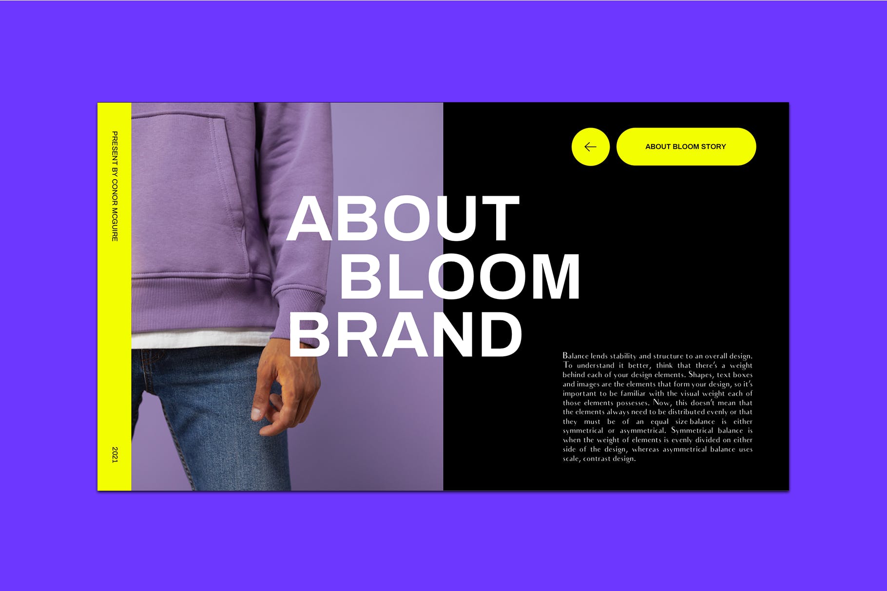 K0464 时尚主题人物团队介绍PPT+Keynote模版 BLOOM - Keynote Media Kit-演示喵HUB