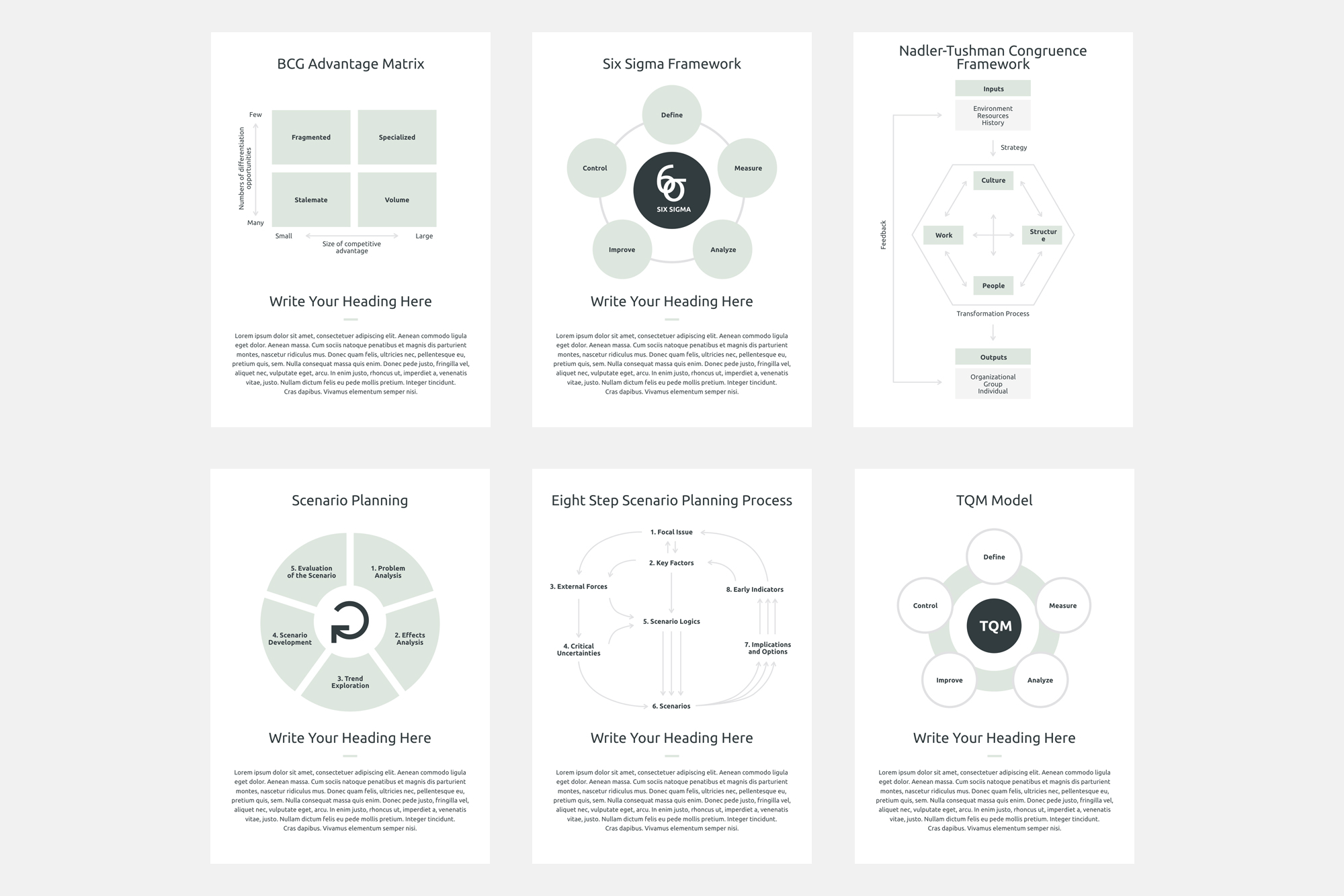 K0471 竖版商业数据报表市场调查行业分析Keynote模板 Vertical Business Strategy Two Keynote Template-演示喵HUB