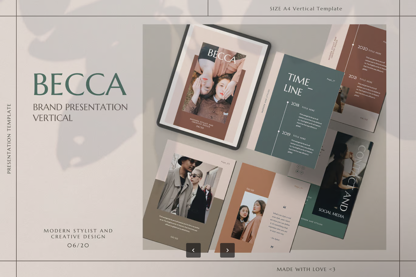 高端大气商务提案PPT模板 Keynote可编辑企业级商业计划书简约风Becca Business Proposal Vertical Keynote-演示喵HUB
