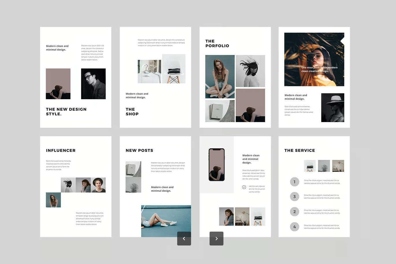 A4竖版Keynote模板高端商务风可编辑全矢量30页毕业答辩PPT素材BOSH - A4 Vertical Keynote Template-演示喵HUB