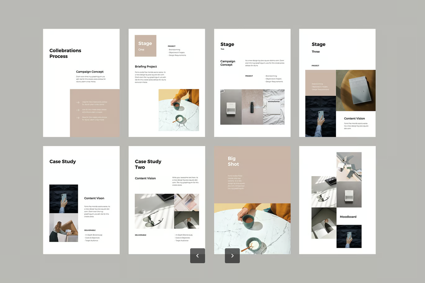 苹果专用高端商务风A4竖版Keynote媒体工具包可编辑PPT模板MACA - A4 Vertical Keynote Media Kit Template-演示喵HUB
