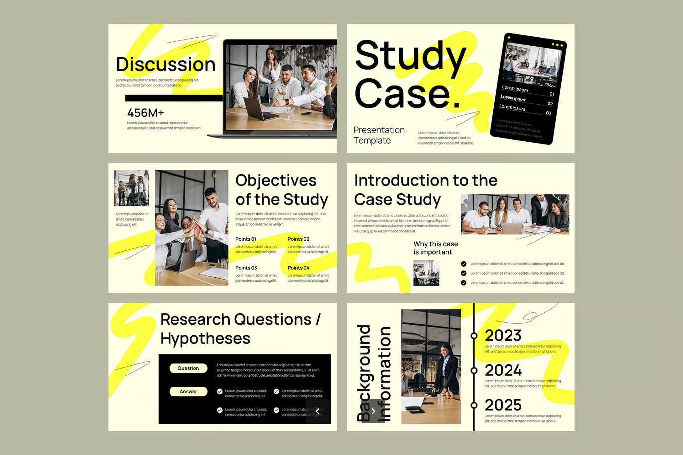 商务风StudyCase可编辑PPT模板毕业答辩工作总结简约大气高级感Study Case-演示喵HUB
