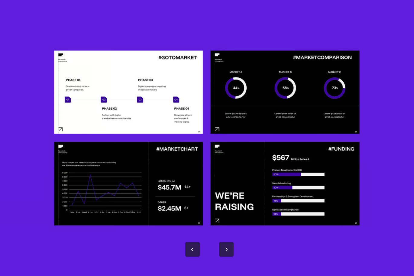 2025高端商务PPT模板 Bold Modern可编辑动态科技感答辩专用Bold Modern Pitch Deck-演示喵HUB