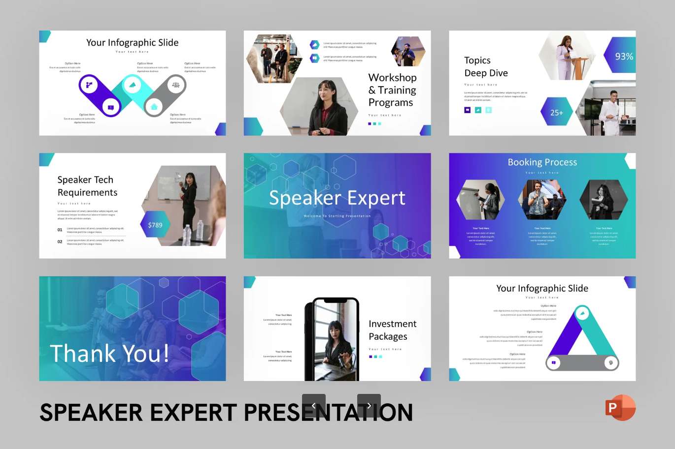 Speaker Expert专业级商务PPT模板2024高级感可编辑演讲汇报神器Speaker Expert-演示喵HUB