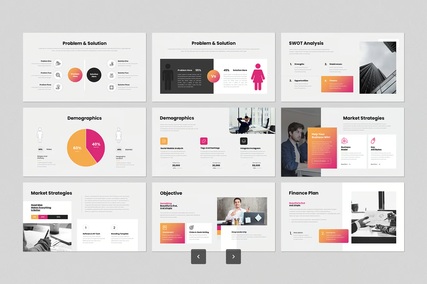 2025高级感商务Keynote模板苹果专用可编辑工作汇报PPT简约大气Business Keynote Presentation Template-演示喵HUB