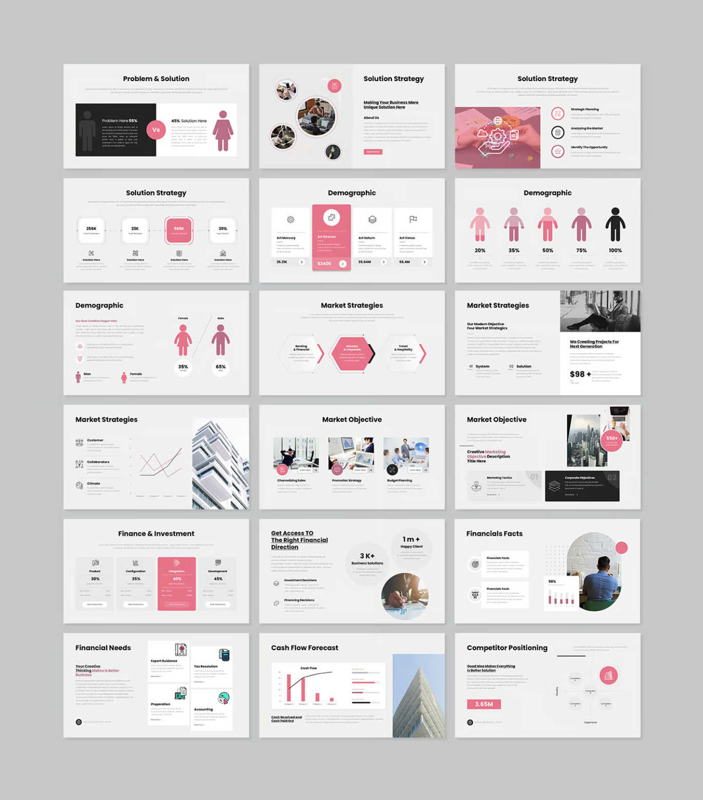 DotPoint商务PPT模板高端可编辑企业汇报工作总结动态演示素材DotPoint Business PowerPoint Presentation Template-演示喵HUB
