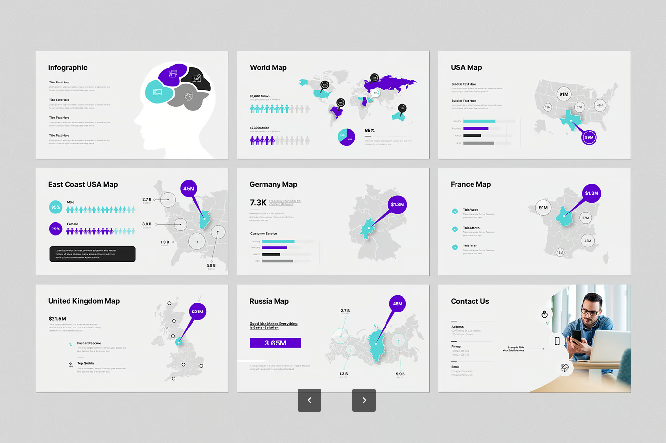 2025高级感商务PPT模板可编辑Google Slides企业汇报Business Google Slides Presentation Template-演示喵HUB