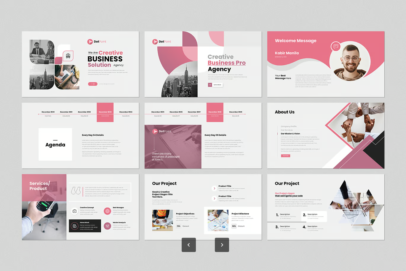 高端商务PPT模板Google Slides可编辑极简风工作总结答辩汇报通用Business Google Slides Presentation Template-演示喵HUB