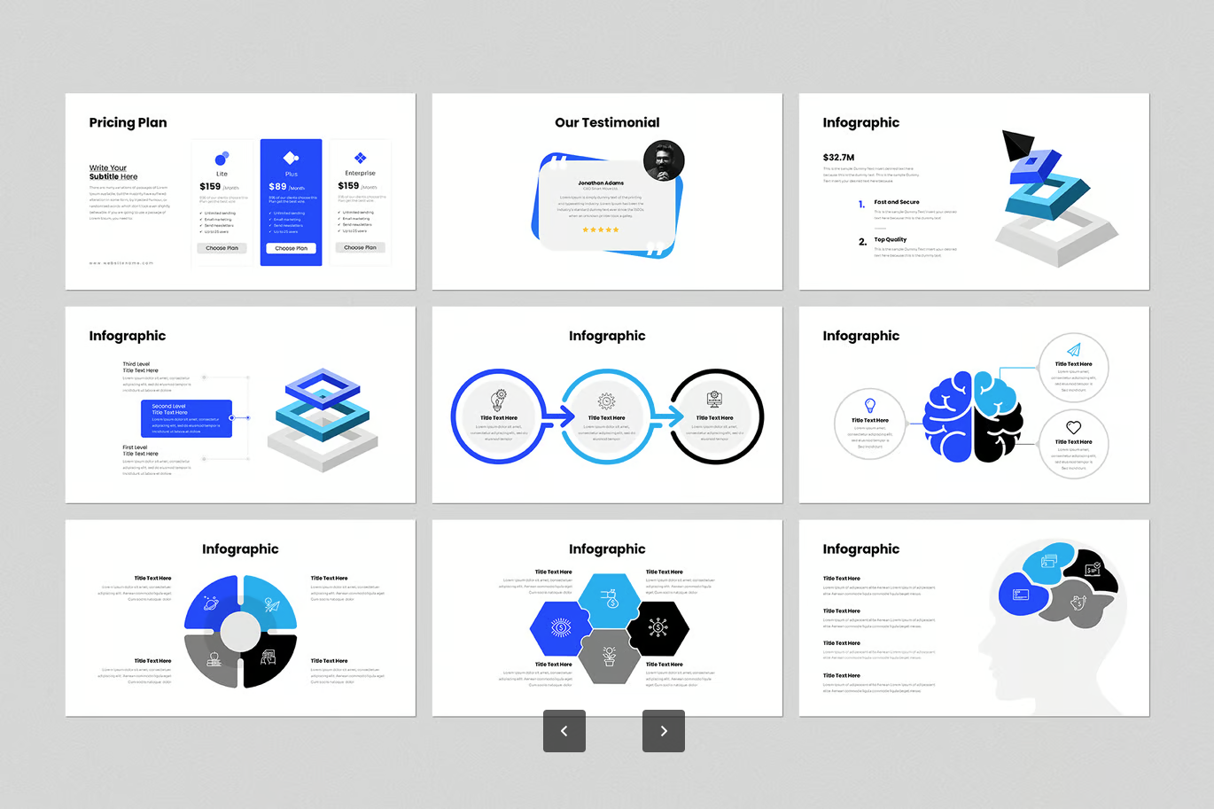 数字营销PPT模板高级商务可编辑动态创意极简设计一键套用Digital Marketing PowerPoint Presentation Template-演示喵HUB