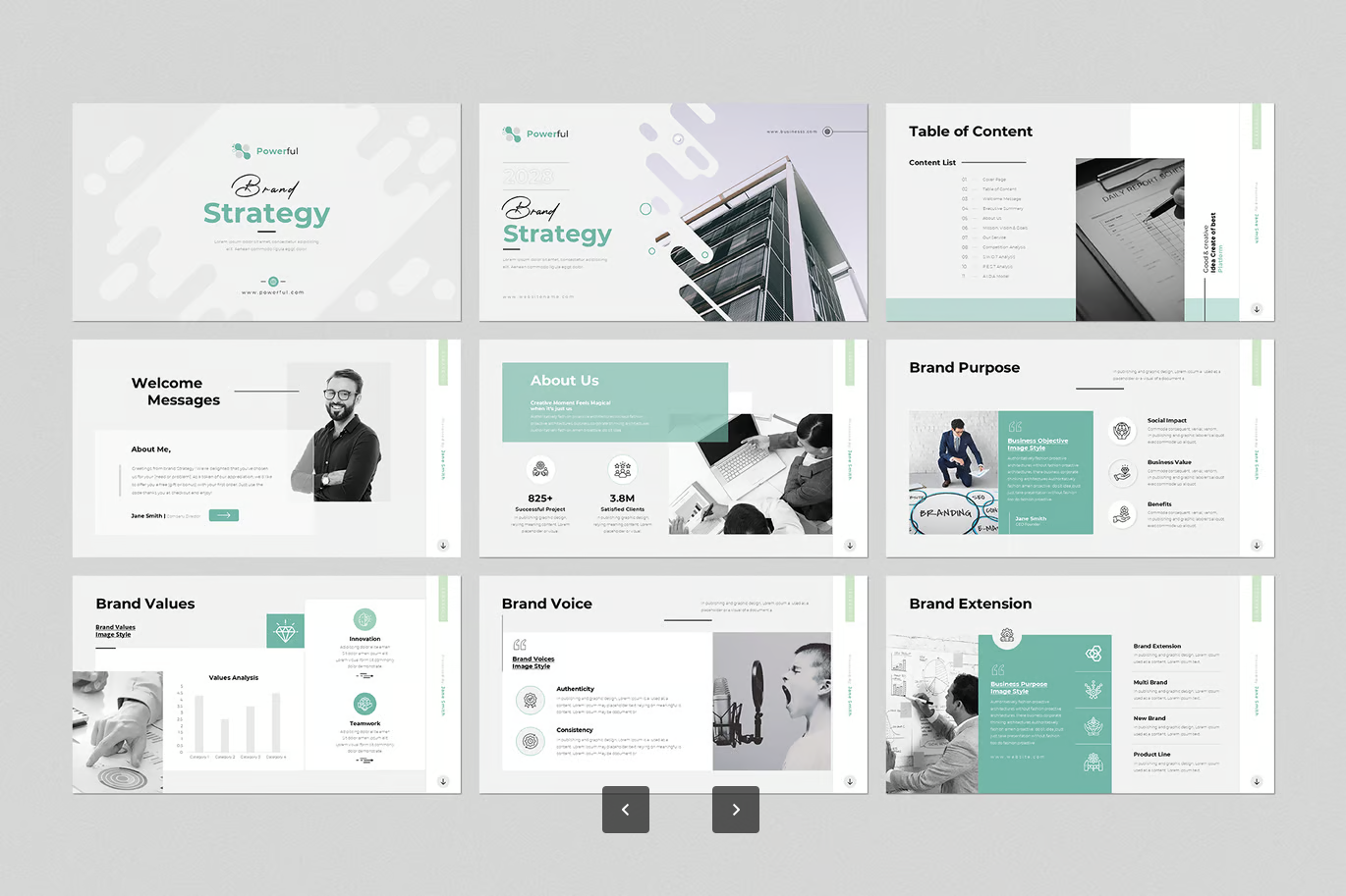 2025高端品牌策划PPT模板Keynote可编辑商务风创意设计方案Brand Strategy Keynote Presentation Template-演示喵HUB