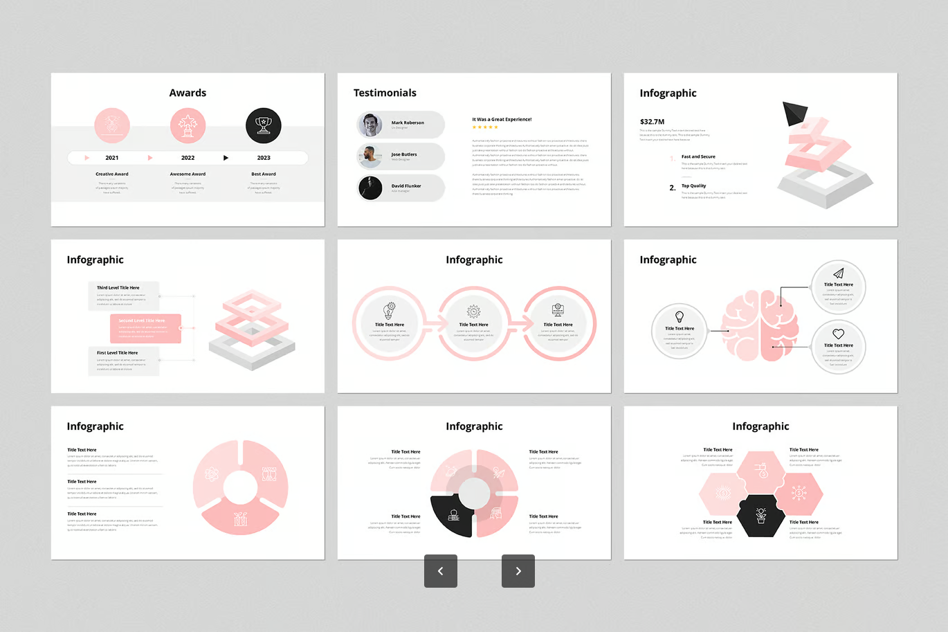创业风PPT模板商务高端可编辑Google Slides演示文稿2025最新款Start-Up Google Slides Presentation Template-演示喵HUB