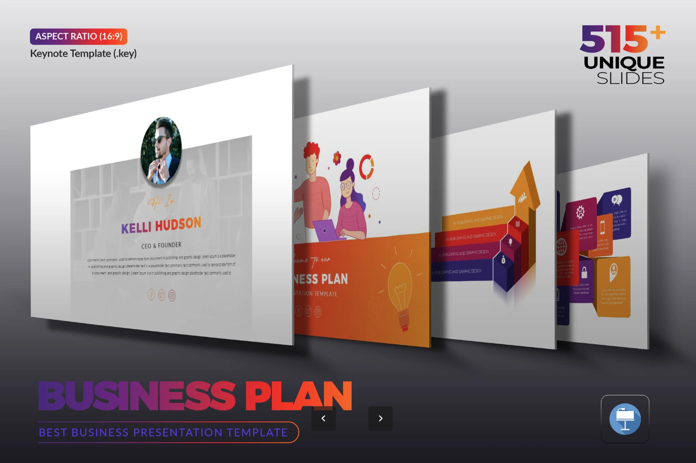 2025高端商务Keynote模板 PPT商业计划书全套可编辑The Best Business Keynote Template-演示喵HUB