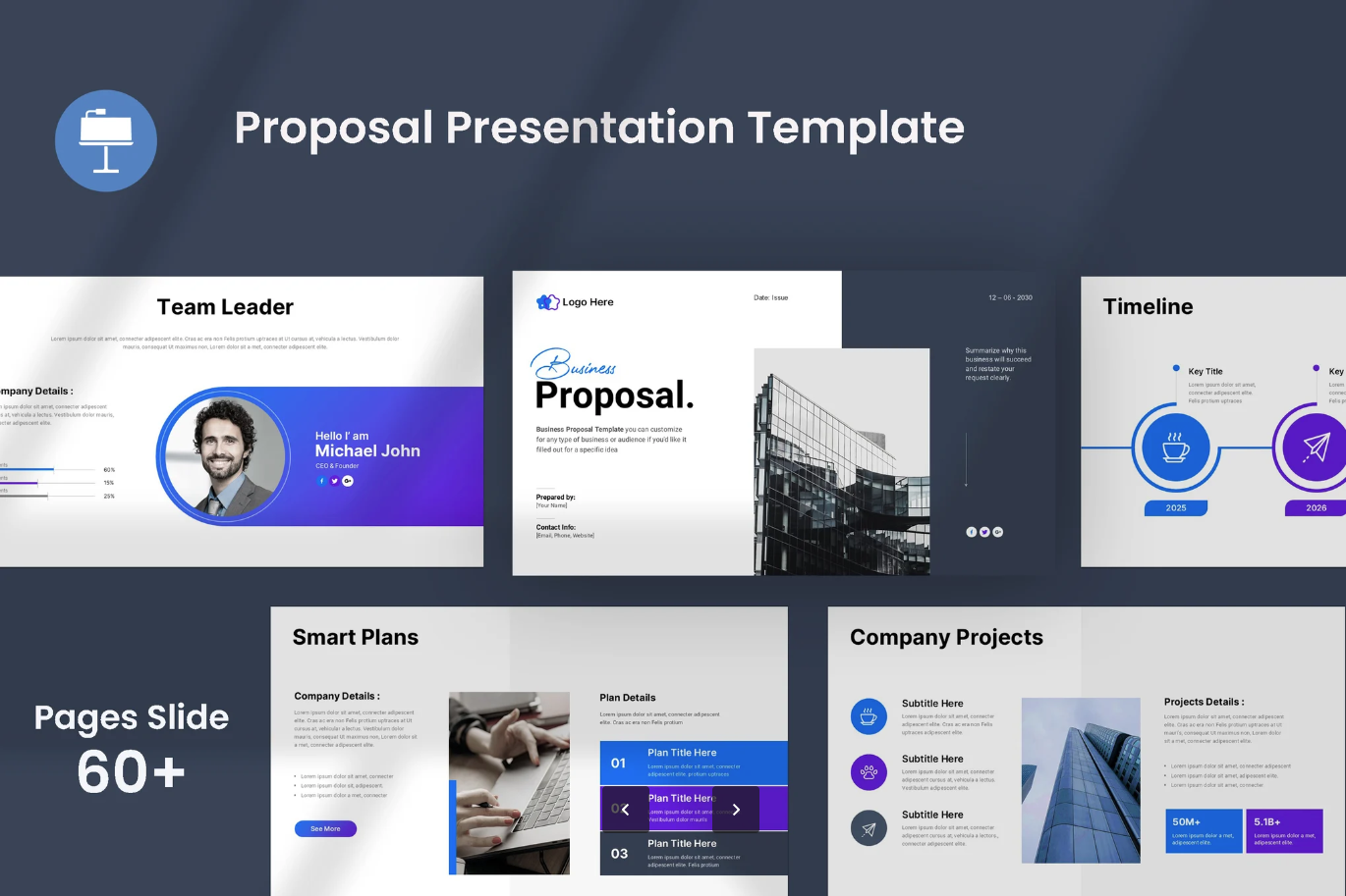 2024商务PPT模板商业计划书高端大气可编辑简约现代风Business Proposal Presentation Template-演示喵HUB