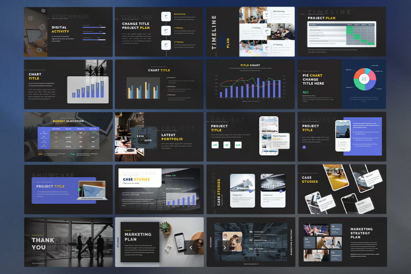 Keynote商业计划书PPT模板 Pitch Deck营销方案可编辑苹果风设计Pitch Deck With Marketing Plan Keynote-演示喵HUB
